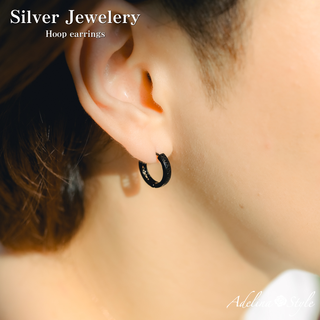 シルバー フープピアス 幅3.0mm 内径11mm 人気 つけっぱなし 1ペア リング ピアス S925 純銀製 メンズ レディース 金属アレルギー対応