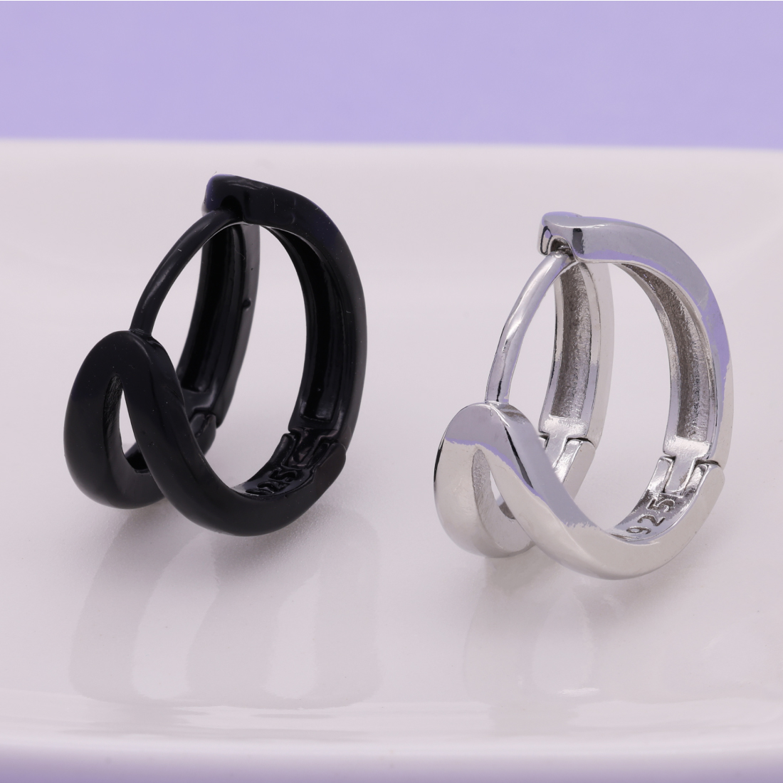 シルバー フープピアス 幅10.0mm 内径12mm 人気 つけっぱなし 1ペア リング ピアス S925 純銀製 メンズ レディース 金属アレルギー対応