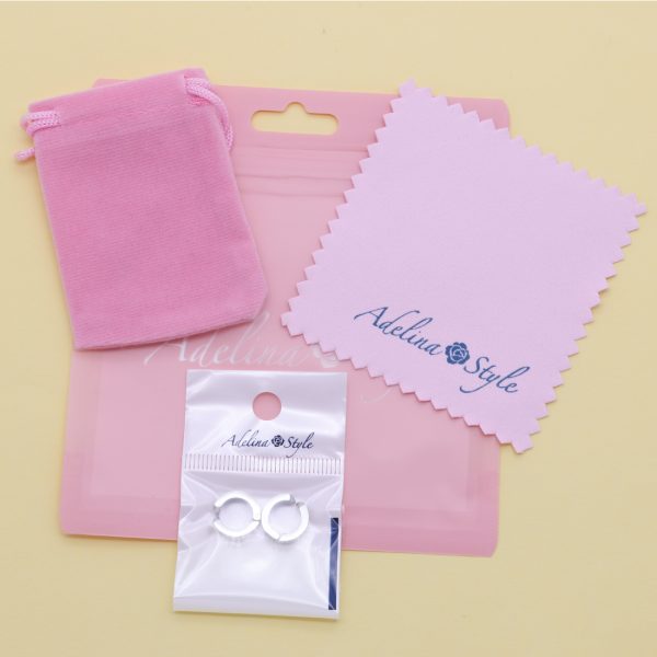 [Adelina Style] リングピアス フープピアス メンズ レディース 人気 幅3mm つけっぱなし 小さめ 18G 1ペア サージカルステンレス ピアスリング 金属アレルギー対応 - 画像 (11)