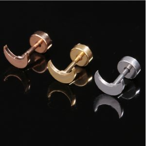 [Adelina Style] スター ピアス 星 スタッドピアス レディース 人気 つけっぱなし 1ペア ネジ式 フラットキャッチ 金属アレルギー対応 サージカルステンレス